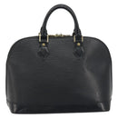 LOUIS VUITTON Epi Alma Hand Bag Noir M52142 LV Auth 198666A-13