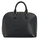 LOUIS VUITTON Epi Alma Hand Bag Noir M52142 LV Auth 198666A-2