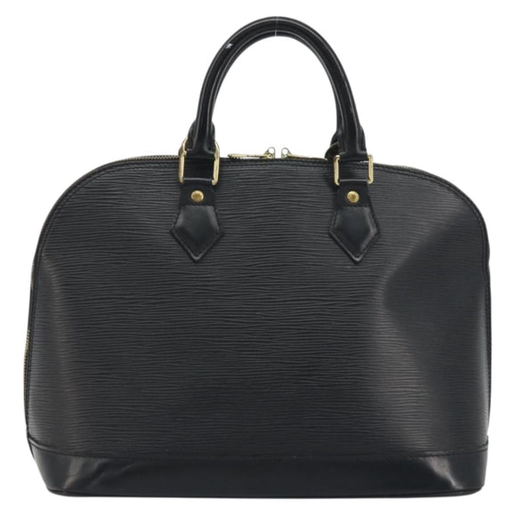 LOUIS VUITTON Epi Alma Hand Bag Noir M52142 LV Auth 198666A