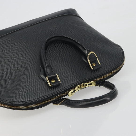 LOUIS VUITTON Epi Alma Hand Bag Noir M52142 LV Auth 198666A