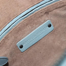 BOTTEGA VENETA INTRECCIATO Shoulder Bag Leather Light Blue Auth 198667A-18