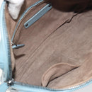BOTTEGA VENETA INTRECCIATO Shoulder Bag Leather Light Blue Auth 198667A-11