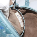 BOTTEGA VENETA INTRECCIATO Shoulder Bag Leather Light Blue Auth 198667A-12