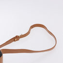 SAINT LAURENT Shoulder Bag Canvas Black Gold Tone Auth 198668A-8