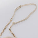 LOUIS VUITTON Capusine Hand Bag tweed Ivory LV Auth 198671SAM-14