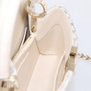 LOUIS VUITTON Capusine Hand Bag tweed Ivory LV Auth 198671SAM-20