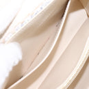 LOUIS VUITTON Capusine Hand Bag tweed Ivory LV Auth 198671SAM-25