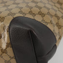 GUCCI GG Crystal Tote Bag Coated Canvas Outlet Beige Gold 353706 Auth 198678A-9