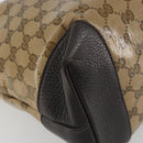 GUCCI GG Crystal Tote Bag Coated Canvas Outlet Beige Gold 353706 Auth 198678A-14