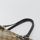 GUCCI GG Crystal Tote Bag Coated Canvas Outlet Beige Gold 353706 Auth 198678A-8