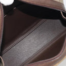 Burberrys Nova Check Hand Bag Canvas Brown Gold Auth 198681-17