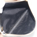 CELINE Trio Shoulder Bag Leather Beige Gold Auth 198683A-22
