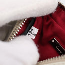 Miu Miu Matelasse Chain Shoulder Pouch Vitellolux Ivory Silver Auth 198684A-12
