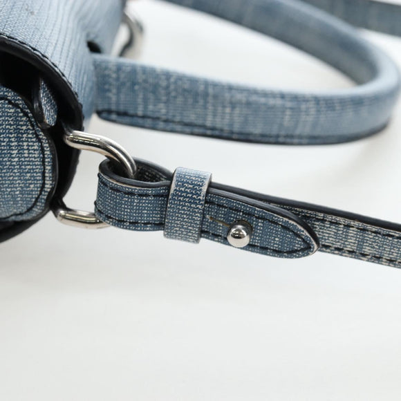 LOUIS VUITTON Epi Denim Chain It PM Shoulder Bag Blue M50271 LV Auth 198692SAM