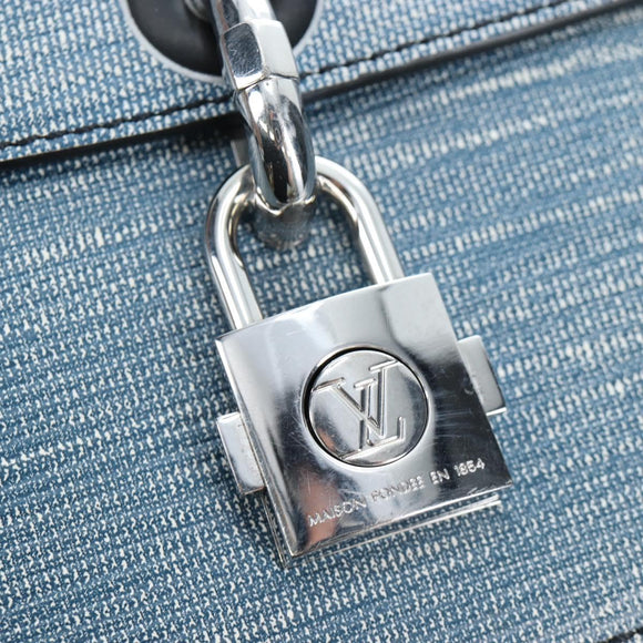 LOUIS VUITTON Epi Denim Chain It PM Shoulder Bag Blue M50271 LV Auth 198692SAM