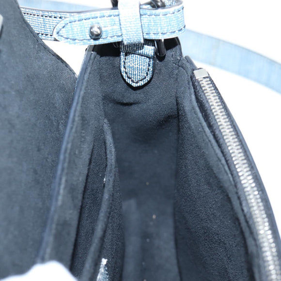 LOUIS VUITTON Epi Denim Chain It PM Shoulder Bag Blue M50271 LV Auth 198692SAM