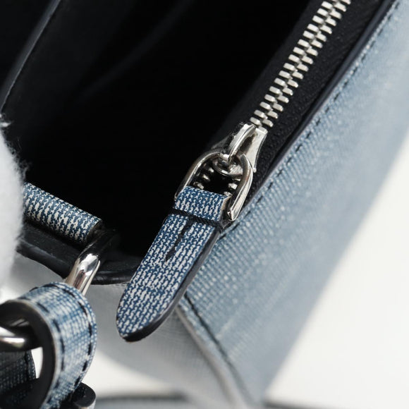 LOUIS VUITTON Epi Denim Chain It PM Shoulder Bag Blue M50271 LV Auth 198692SAM