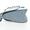 LOUIS VUITTON Epi Denim Chain It PM Shoulder Bag Blue M50271 LV Auth 198692SAM-3