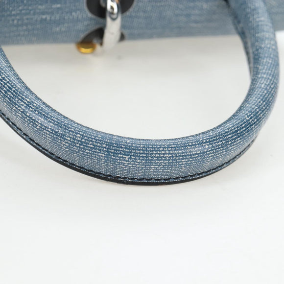 LOUIS VUITTON Epi Denim Chain It PM Shoulder Bag Blue M50271 LV Auth 198692SAM