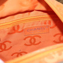 CHANEL Matelasse Cambon Line Hand Bag Leather Khaki CC Auth 198693-16