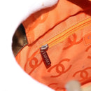 CHANEL Matelasse Cambon Line Hand Bag Leather Khaki CC Auth 198693-20