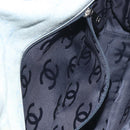 CHANEL Shoulder Bag Denim Light Blue Silver CC Auth 198695A-24