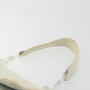 CHANEL Shoulder Bag Denim Light Blue Silver CC Auth 198695A-14