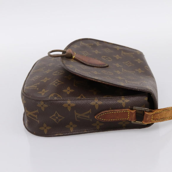 LOUIS VUITTON Monogram Saint Cloud GM Shoulder Bag M51242 LV Auth 198696