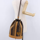 LOUIS VUITTON Monogram Stripe Randonnee Messenger Bag M45968 LV Auth 198698M-24