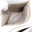 BURBERRY Nova Check Hand Bag Canvas Beige Silver Auth 198700A-24