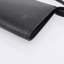 LOUIS VUITTON Epi Pochette Accessoires Pouch Black M52982 LV Auth 198701A-14