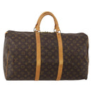 LOUIS VUITTON Monogram Keepall 50 Boston Bag M41426 LV Auth 198704-1