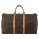 LOUIS VUITTON Monogram Keepall 50 Boston Bag M41426 LV Auth 198704-13