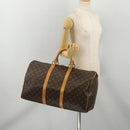 LOUIS VUITTON Monogram Keepall 50 Boston Bag M41426 LV Auth 198704-21