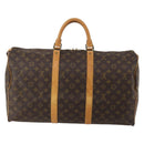 LOUIS VUITTON Monogram Keepall 50 Boston Bag M41426 LV Auth 198704-2