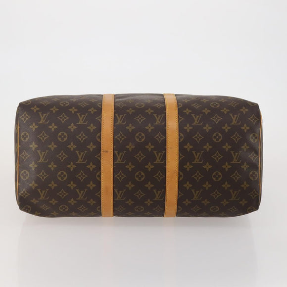 LOUIS VUITTON Monogram Keepall 50 Boston Bag M41426 LV Auth 198704