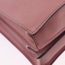 Miu Miu Hand Bag Leather 2way Pink Gold Auth 198705A-18