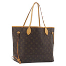 LOUIS VUITTON Monogram Neverfull MM Tote Bag M40156 LV Auth 198711-1