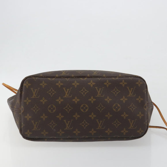 LOUIS VUITTON Monogram Neverfull MM Tote Bag M40156 LV Auth 198711