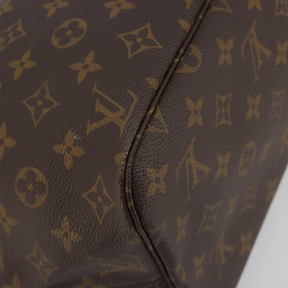 LOUIS VUITTON Monogram Neverfull MM Tote Bag M40156 LV Auth 198711