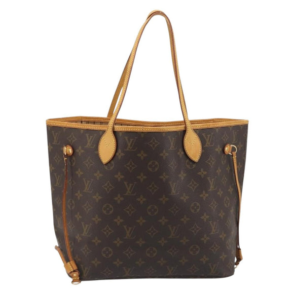LOUIS VUITTON Monogram Neverfull MM Tote Bag M40156 LV Auth 198711