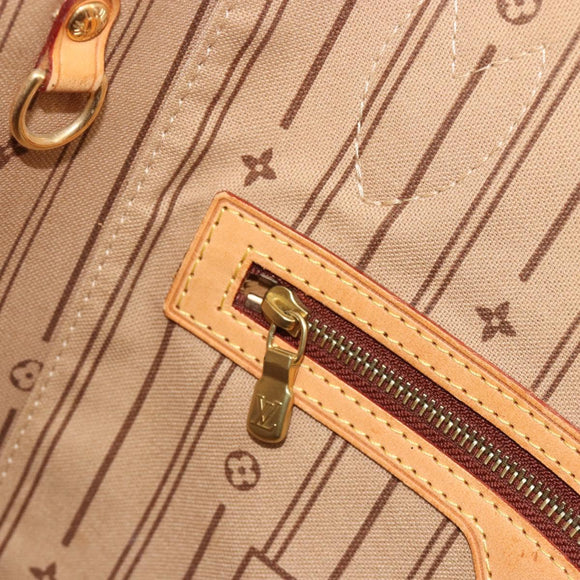 LOUIS VUITTON Monogram Neverfull MM Tote Bag M40156 LV Auth 198711