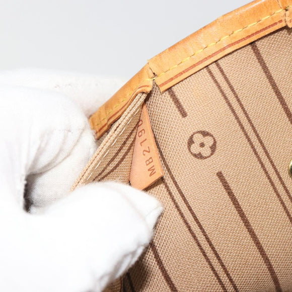 LOUIS VUITTON Monogram Neverfull MM Tote Bag M40156 LV Auth 198711