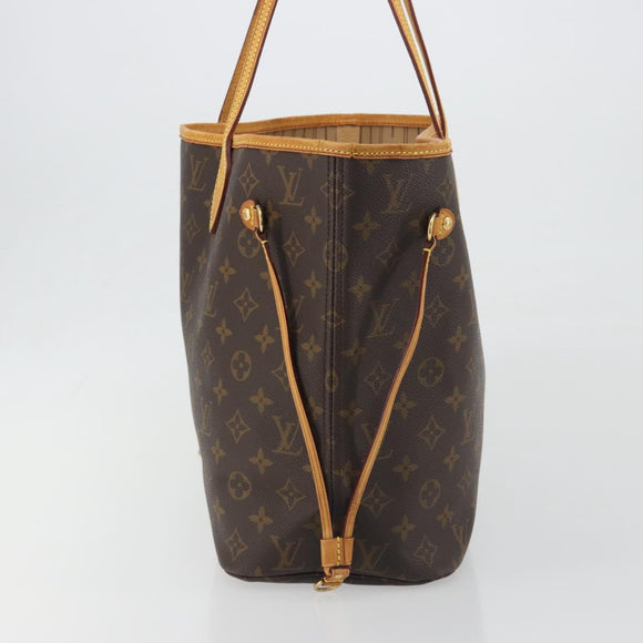 LOUIS VUITTON Monogram Neverfull MM Tote Bag M40156 LV Auth 198711