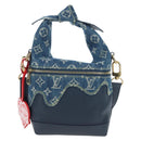 LOUIS VUITTON Monogram Denim Drip Japanese Cruiser NIGO M45970 Auth 198712SM-13