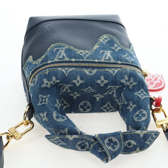 LOUIS VUITTON Monogram Denim Drip Japanese Cruiser NIGO M45970 Auth 198712SM