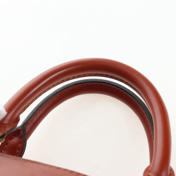 LOUIS VUITTON Epi Speedy 40 Hand Bag Brown Kenya M42983 LV Auth 198713V
