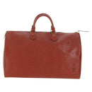LOUIS VUITTON Epi Speedy 40 Hand Bag Brown Kenya M42983 LV Auth 198713V-13