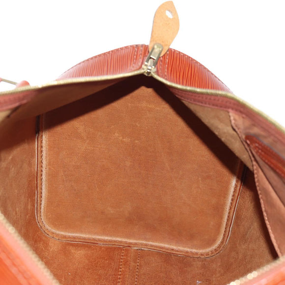 LOUIS VUITTON Epi Speedy 40 Hand Bag Brown Kenya M42983 LV Auth 198713V