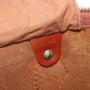LOUIS VUITTON Epi Speedy 40 Hand Bag Brown Kenya M42983 LV Auth 198713V-11